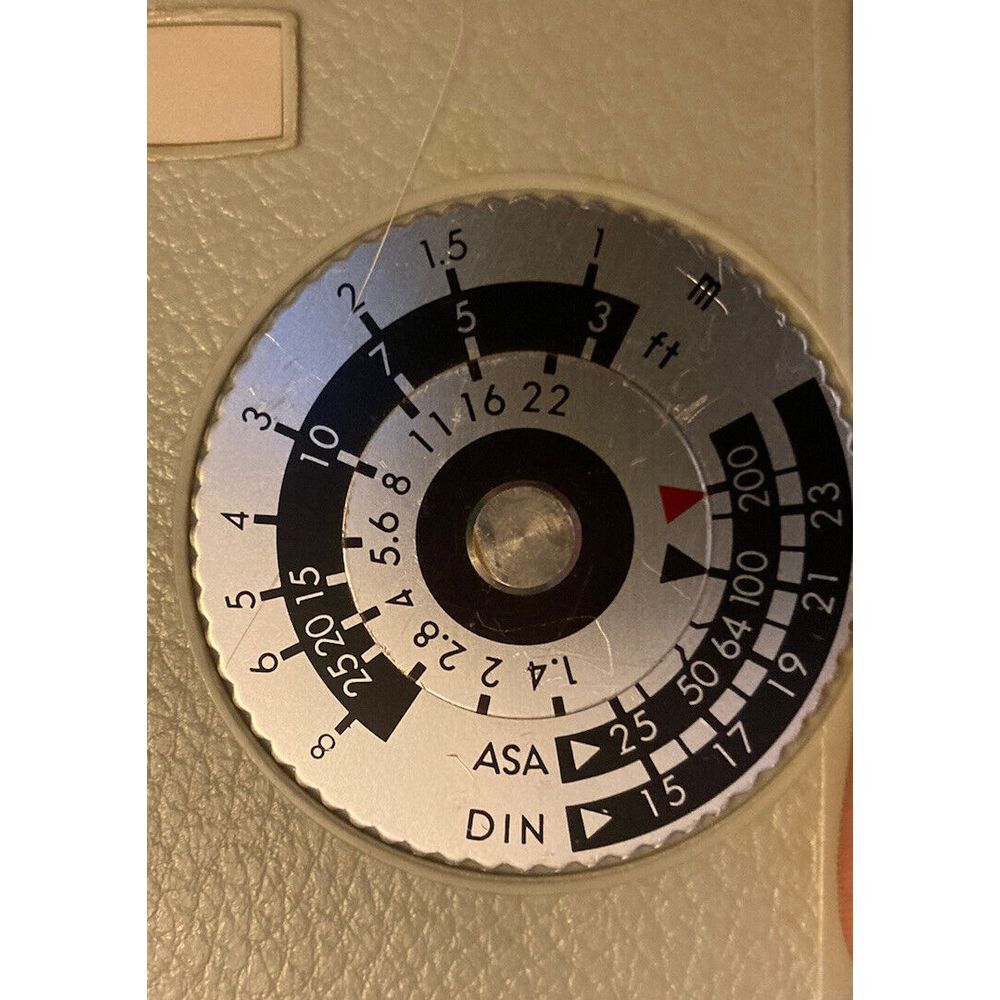 Sears Handheld Light Meter Exposure Meter ASA DIN Film Photography Vintage - Picture 7 of 7